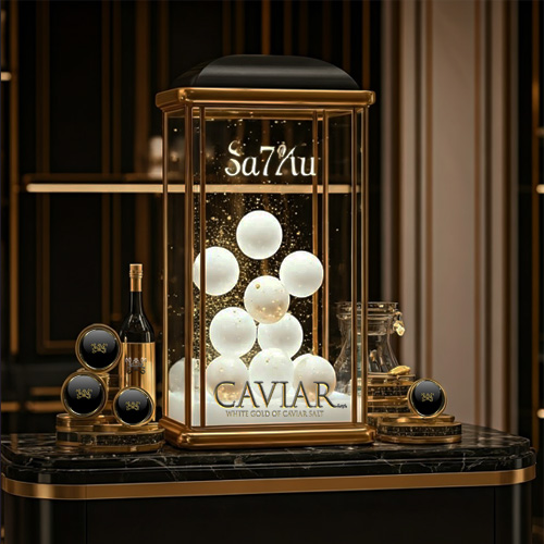 THE WORLD'S MOST LUXURIOUS SALT Sa79Au®
Sa79Au®: Pionera en el mundo, en fusionar la sal con el oro de 24 quilates